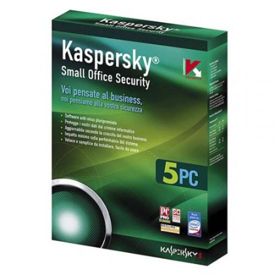 KASPERSKY Small Office Security 5PC + 5MD + 1FS 1 Yıl Box KASPERSKY Small Office Security 5PC + 5MD + 1FS 1 Yıl Box
