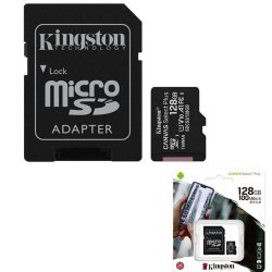 KINGSTON 128GB Canvas Select Plus 100R MICRO SDHC Class10 SDCS2/128GB