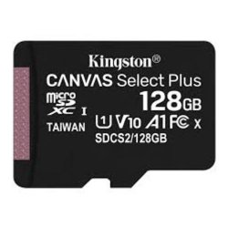 KINGSTON 128GB Canvas Select Plus 100R MICRO SDHC Class10 SDCS2/128GB