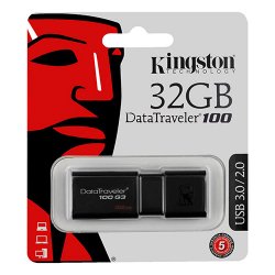 KINGSTON 32GB Usb 3.0 Flash Disk DT100G3/32