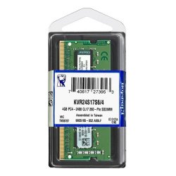 KINGSTON 4GB 2400Mhz DDR4 CL17 Notebook Ram KVR24S17S6/4
