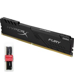 KINGSTON Hyperx Fury 8GB 2666Mhz DDR4 CL16 Pc Ram HX426C16FB3/8