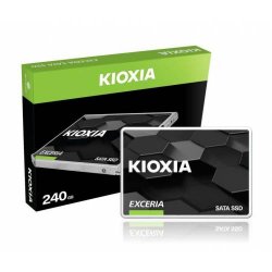 KIOXIA EXCERIA 2.5 240GB Ssd Disk SATA3 555/540 (LTC10Z240GG8) 3Yıl Garanti