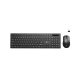 LENOVO LECOO Türkçe Q Kablosuz Siyah Klavye/Mouse Set KW201