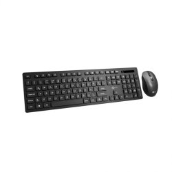LENOVO LECOO Türkçe Q Kablosuz Siyah Klavye/Mouse Set KW201