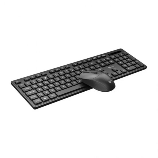 LENOVO LECOO Türkçe Q Kablosuz Siyah Klavye/Mouse Set KW201