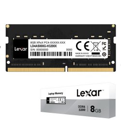 LEXAR 8GB 3200Mhz DDR4 CL19 Notebook Ram LD4AS008G-R3200GSST