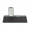 Logitech K580 920-010624 Q Kablosuz Bluetooth Slim Standart Gri Klavye