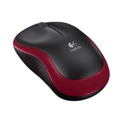 Logitech M185 910-002237 Kablosuz+USB Nano Alıcılı Kırmızı Mouse