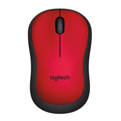 Logitech M220 SLIENT RED 910-004880 Kablosuz+USB Nano Alıcılı Mouse