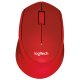 Logitech M330 910-004911 Kablosuz+USB SLIENT Kırmızı Mouse