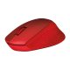 Logitech M330 910-004911 Kablosuz+USB SLIENT Kırmızı Mouse