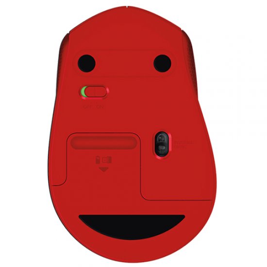 Logitech M330 910-004911 Kablosuz+USB SLIENT Kırmızı Mouse
