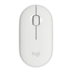 Logitech M350 910-005716 Kablosuz/Bluetooth Optic PEBBLE WHITE Mouse