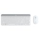 Logitech MK470 Q Kablosuz Usb Beyaz Klavye/Mouse Set 920-009436 Logitech MK470 Q Kablosuz Usb Beyaz Klavye/Mouse Set 920-009436