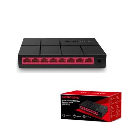 MERCUSYS MS108G 8 Port 10/100/1000 Gigabit Plastik Kasa Switch