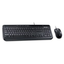 Microsoft Wired Desktop 600 Q Usb Siyah Multimedya Klavye/Mouse Set APB-00010