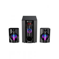 MIKADO FM/BT/SD/USB MD-95BT 2+1 20W RGB Siyah Hoparlör