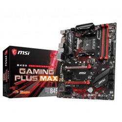 MSI AMD B450 GAMING PLUS MAX B450 DDR4 3466(OC) DVI HDMI GLAN AM4 M.2 USB3.2 ATX