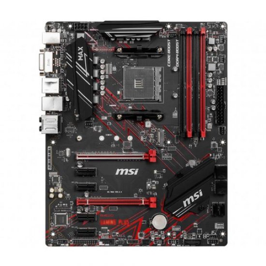 MSI AMD B450 GAMING PLUS MAX B450 DDR4 3466(OC) DVI HDMI GLAN AM4 M.2 USB3.2 ATX