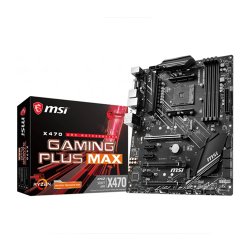 MSI AMD X470 GAMING PLUS MAX X470 DDR4 3466(OC) DVI HDMI GLAN AM4 M.2 USB3.1 ATX