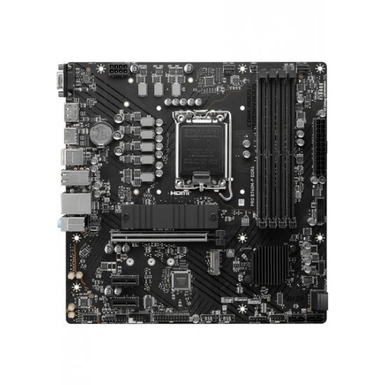 MSI B760 GAMING PLUS WIFI DDR5(X4) 6800(OC) HDMI / DP 2.5G LAN Wifi-6E 1700P PCI-E GEN USB3.2 ATX (12-13-14. Nesil)
