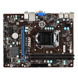 MSI INTEL H81M-E33 H81 DDR3 1600 VGA GLAN 1150p