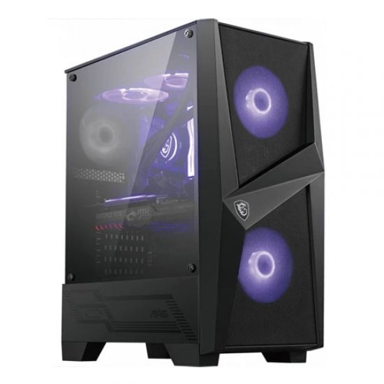 MSI MAG Forge 100M PSU Yok TEMPERLİ CAM 2X120MM RGB FANLI ATX GAMING BİLGİSAYAR KASASI MSI MAG Forge 100M PSU Yok TEMPERLİ CAM 2X120MM RGB FANLI ATX GAMING BİLGİSAYAR KASASI