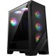 MSI MAG Forge 120A B65 650W 80+ Tempered Glass 6 x 120mm Dual-Ring Renkli Fan mATX Gaming Bilgisayar Kasası
