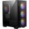 MSI MAG Forge M100A D60 600W 80+ Akrilik yan panel 3x120mm 1x120mm Auto RGB Fan mATX Gaming Bilgisayar Kasası