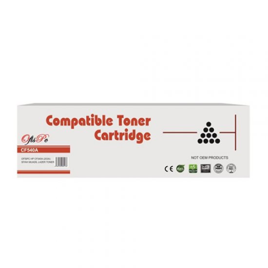 OFİSPC CF540A 203A Muadil Toner Siyah