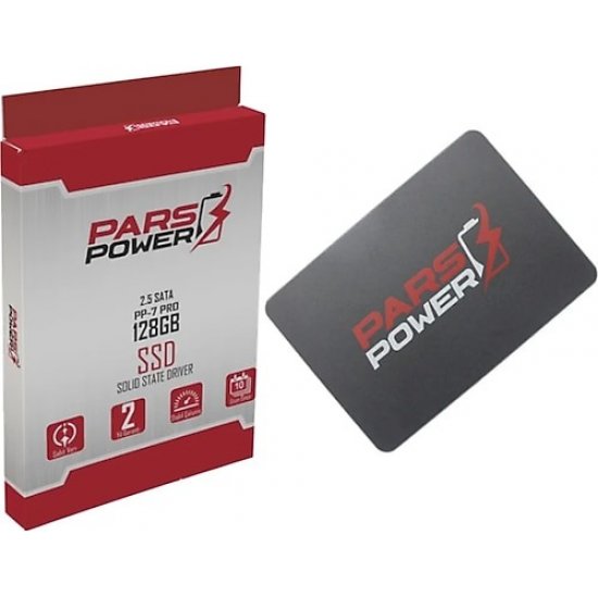 PARS POWER PP-7 PRO 2.5 128GB SATA III 500MB-450MB/S SSD