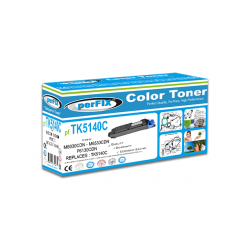 perFIX MİTA TK5140 - P6030 - P6130 MAVİ TONER