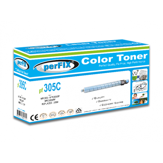 perFIX MP-C 305 MAVİ TONER