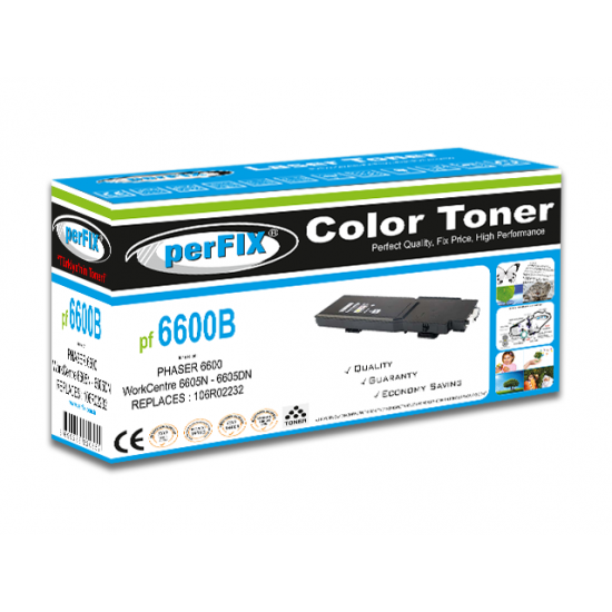 perFIX PF 6600-6605 (106R02236) TONER SİYAH 8K