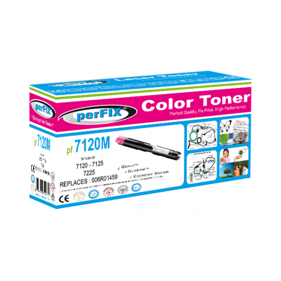 perFIX PF 7120 - 7125 - 7225 006R01463 KIRMIZI SİYAH TONER