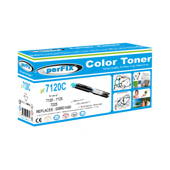 perFIX PF 7120 - 7125 - 7225 006R01464 MAVİ TONER