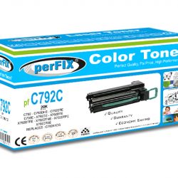 perFIX PF C792-X792 MAVİ TONER 20k