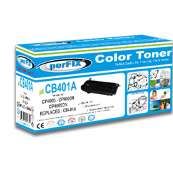 perFIX PF CB401A-CP4005 MAVİ TONER 7,5K