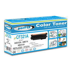 perFIX PF CF321A-MAVİ (653A)-MFP M680 TONER 16,5K