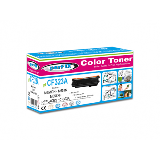 perFIX PF CF323A-KIRMIZI (653A)-MFP M680 TONER 16,5K