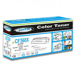 perFIX PF CF360X-508X SİYAH YÜKSEK KAPASİTE M552 TONER 12K