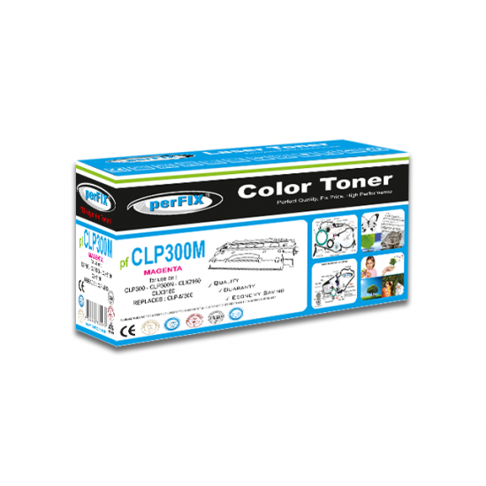 perFIX PF CLP300 KIRMIZI CLX300-2160-3160 TONER 1K