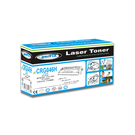 perFIX PF CRG046HC MAVİ YÜKSEK KAPASİTE TONER 5K