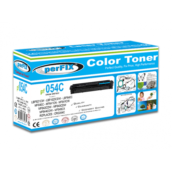 perFIX PF CRG054C MAVİ TONER 1,2K