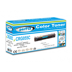 perFIX PF CRG055C CHİPSİZ MAVİ TONER 2,1K