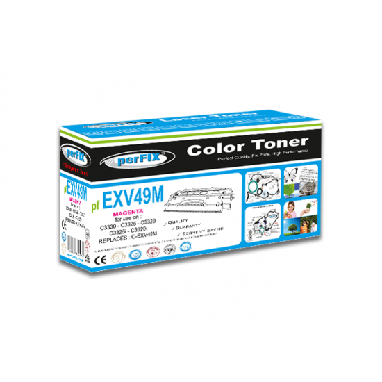 perFIX PF EXV-49 KIRMIZI TONER