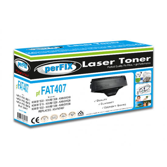 perFIX PF KX-FAT407-FAD410X-KXMB1500-MB1520-MB1530 TONER 2,5K