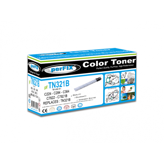 perFIX PF SİYAH TN321-C224-C284-C364-SİYAH TONER 27K