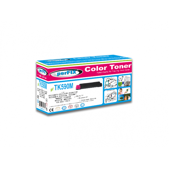 perFIX PF TK590 KIRMIZI TONER 2,5K